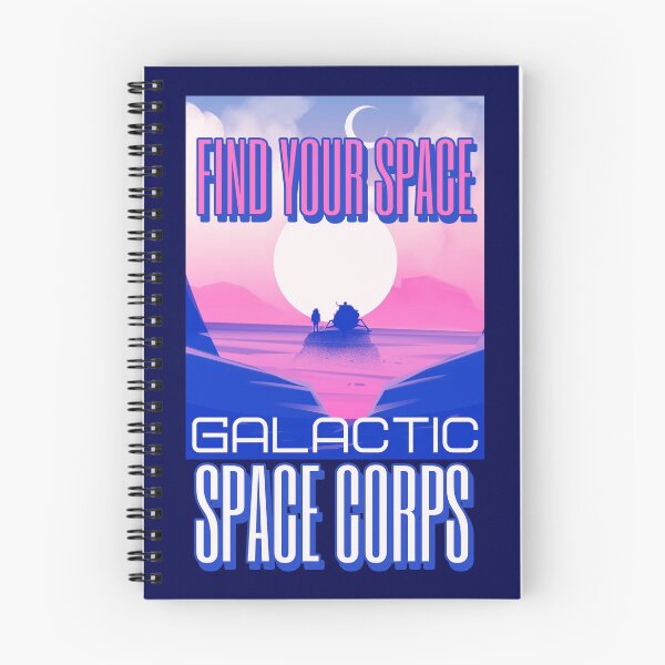 Item preview, Galactic Space Corps Recruitment Poster - Find Your Space designed and sold by CRHPOD20.