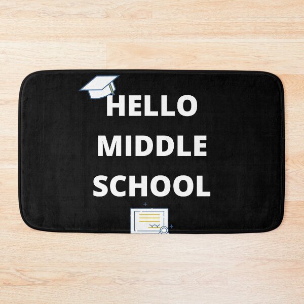 Item preview, hello middle school graduation elementary school designed and sold by travelnerd.