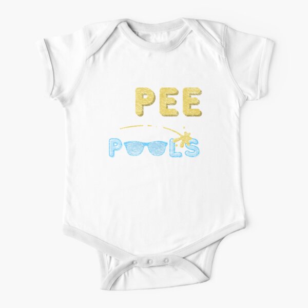 Bodies Bebe Manches Courtes Sur Le Theme Pisse Redbubble