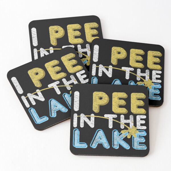 Item preview, I Pee In The Lake Funny Summer Swimming Water Design designed and sold by modernfamgear.