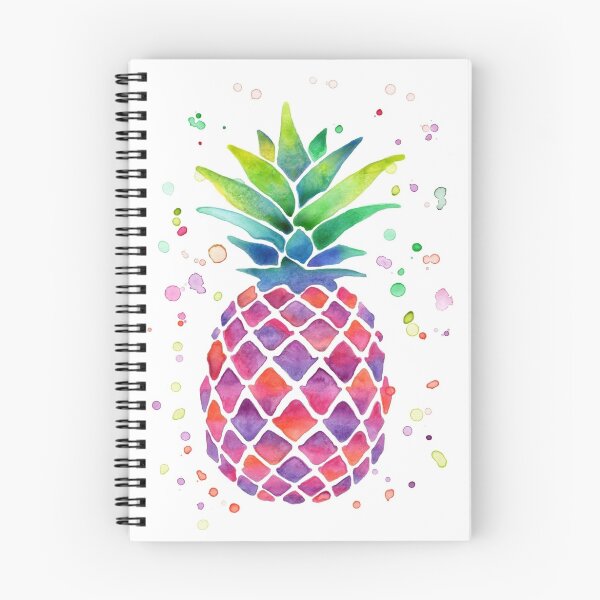 Item preview, Colourful Watercolour Pineapple! designed and sold by 4ogo Design.