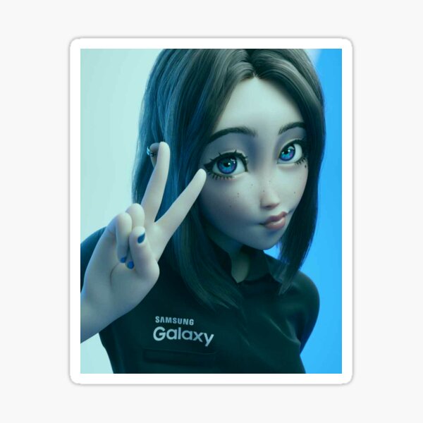 Sam Samsung Galaxy Mascot - Samsung - Sticker