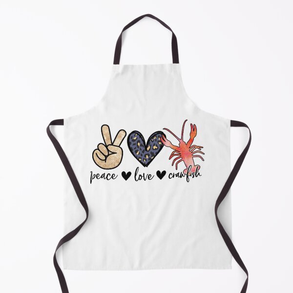 Item preview, Peace Love Crawfish designed and sold by StellaGraceTees.
