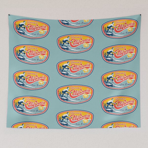Item preview, UC Santa Barbara Vintage Surfing Design designed and sold by Mr. Monocle.