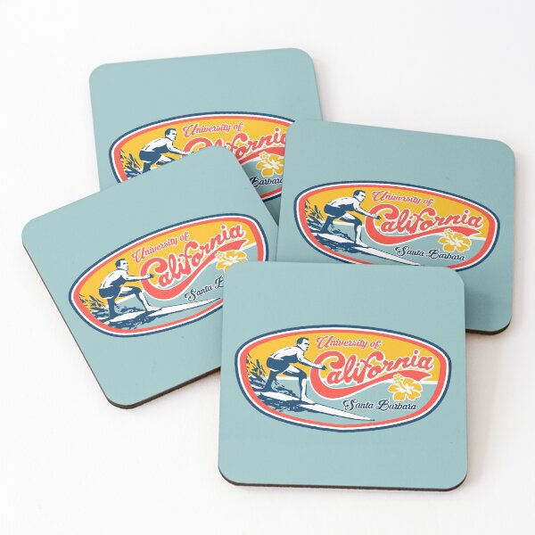 Item preview, UC Santa Barbara Vintage Surfing Design designed and sold by Mr. Monocle.