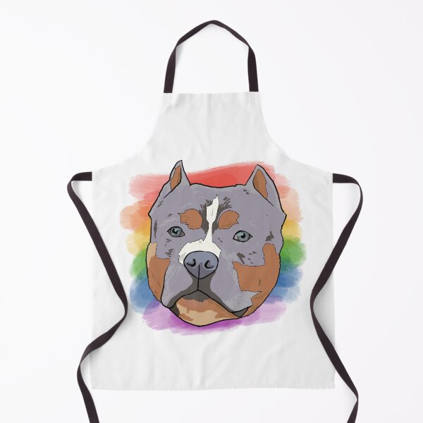 Item preview, Pride tricolor American bully designed and sold by LeahcarsArt.