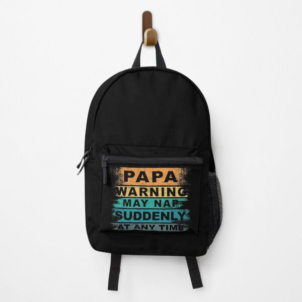 Item preview, Vintage Father Day, Papa Warning May Nap Suddenly At Any Time designed and sold by ZimbomDesigner.