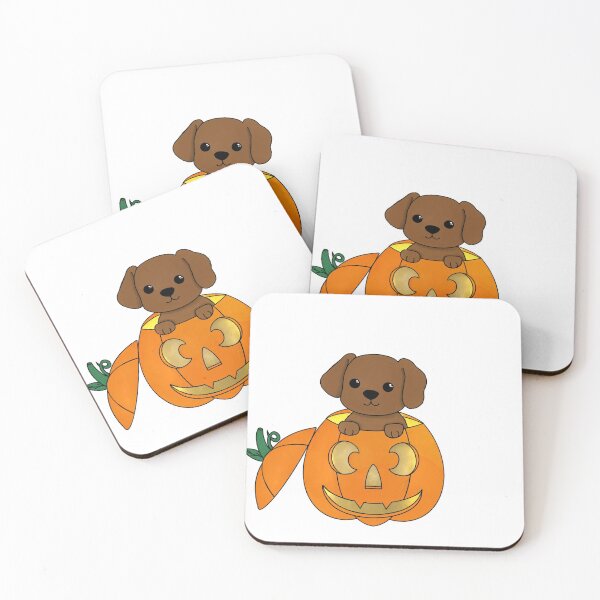 Item preview, Pumpkin puppy - chocolate designed and sold by rindifferent.