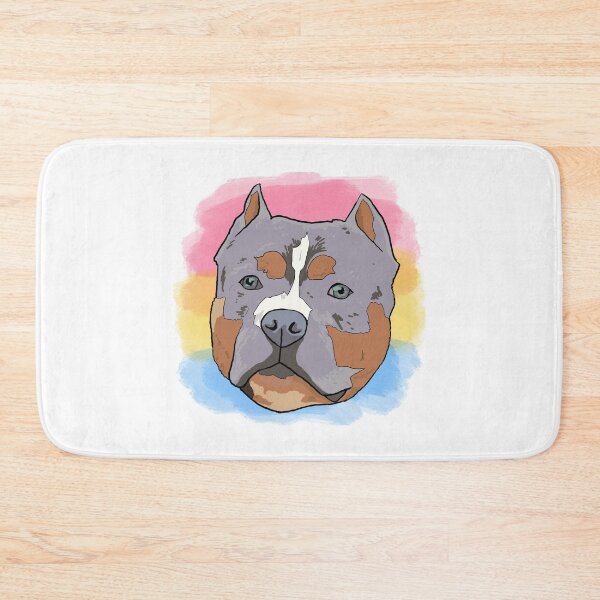 Item preview, Pansexual American bully pride dog designed and sold by LeahcarsArt.