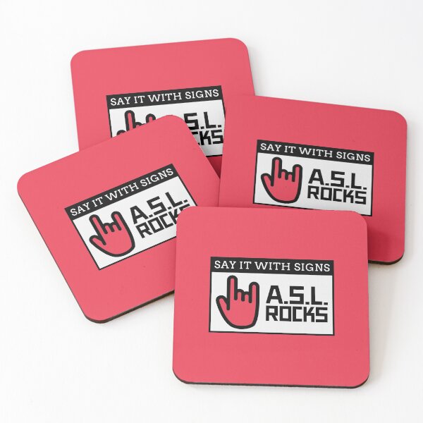 Item preview, A.S.L. ROCKS designed and sold by AladdinMktgs.