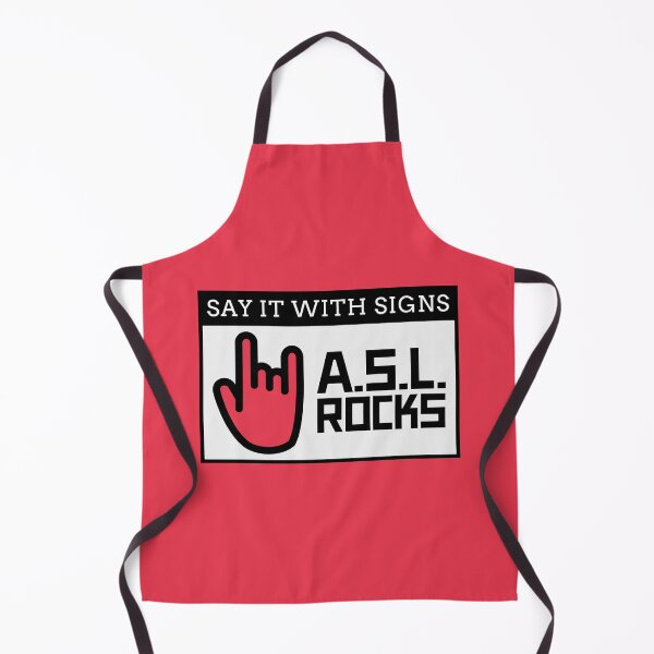 Item preview, A.S.L. ROCKS designed and sold by AladdinMktgs.