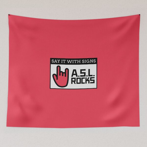 Item preview, A.S.L. ROCKS designed and sold by AladdinMktgs.