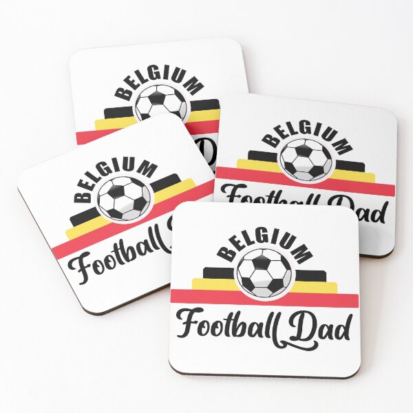 Item preview, Belgium Football Dad Father's Day Euro 2021 Belgian Football Team Supporter designed and sold by MimsTees.