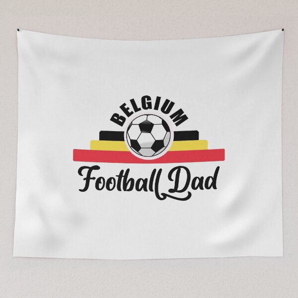 Item preview, Belgium Football Dad Father's Day Euro 2021 Belgian Football Team Supporter designed and sold by MimsTees.