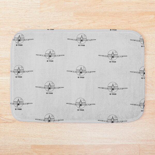Item preview, RAF Typhoon Front Blueprint Dark designed and sold by artbyedo.