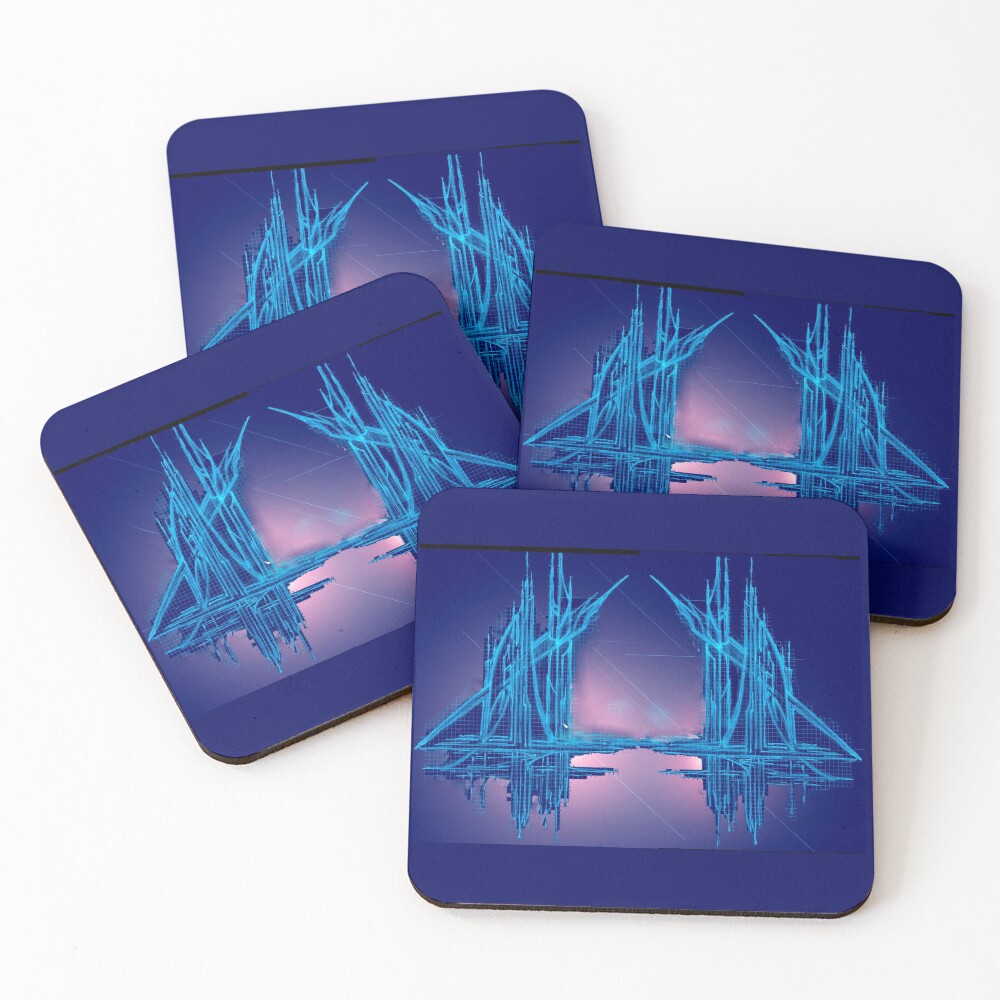 Item preview, Coasters (Set of 4) designed and sold by quadon.