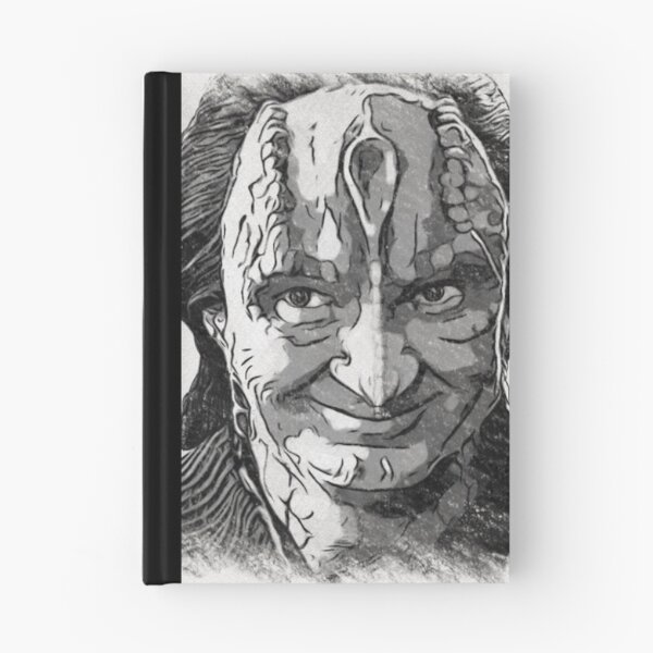 Item preview, Space Murder LIzard Spy Smirking Black and White Ink and Charcoal  designed and sold by orionlodubyal.