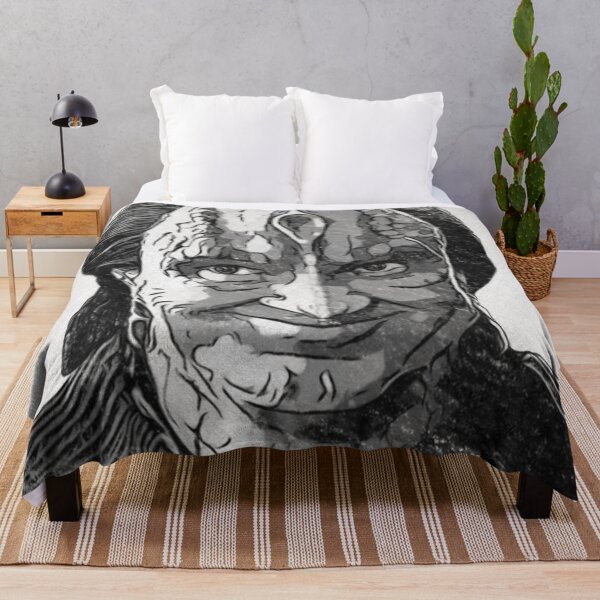 Item preview, Space Murder LIzard Spy Smirking Black and White Ink and Charcoal  designed and sold by orionlodubyal.