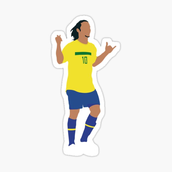 Item preview, Ronaldinho. Brazil Football. designed and sold by HdolphHumb.