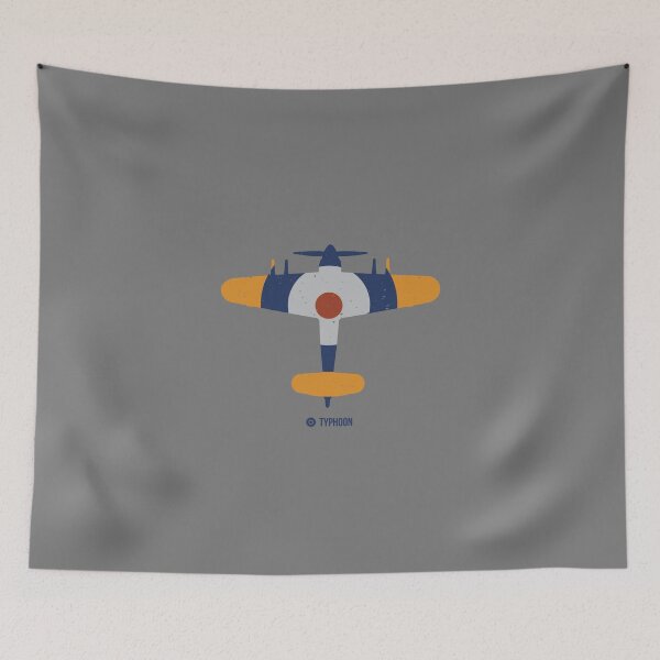 Item preview, RAF Typhoon Top View Silhouette Roundel designed and sold by artbyedo.