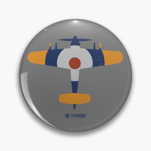 Item preview, RAF Typhoon Top View Silhouette Roundel designed and sold by artbyedo.