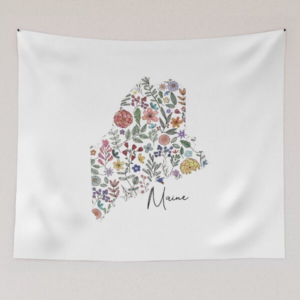 Item preview, Floral Maine  designed and sold by Em0523.