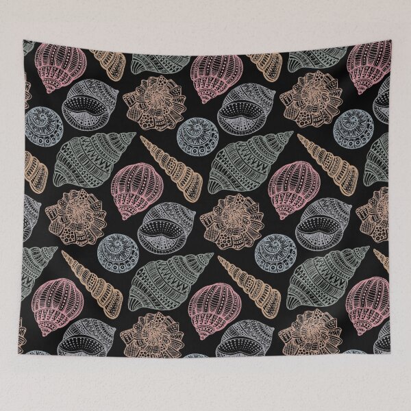 Item preview, Pretty Ocean Seashells  designed and sold by artdesignforyou.