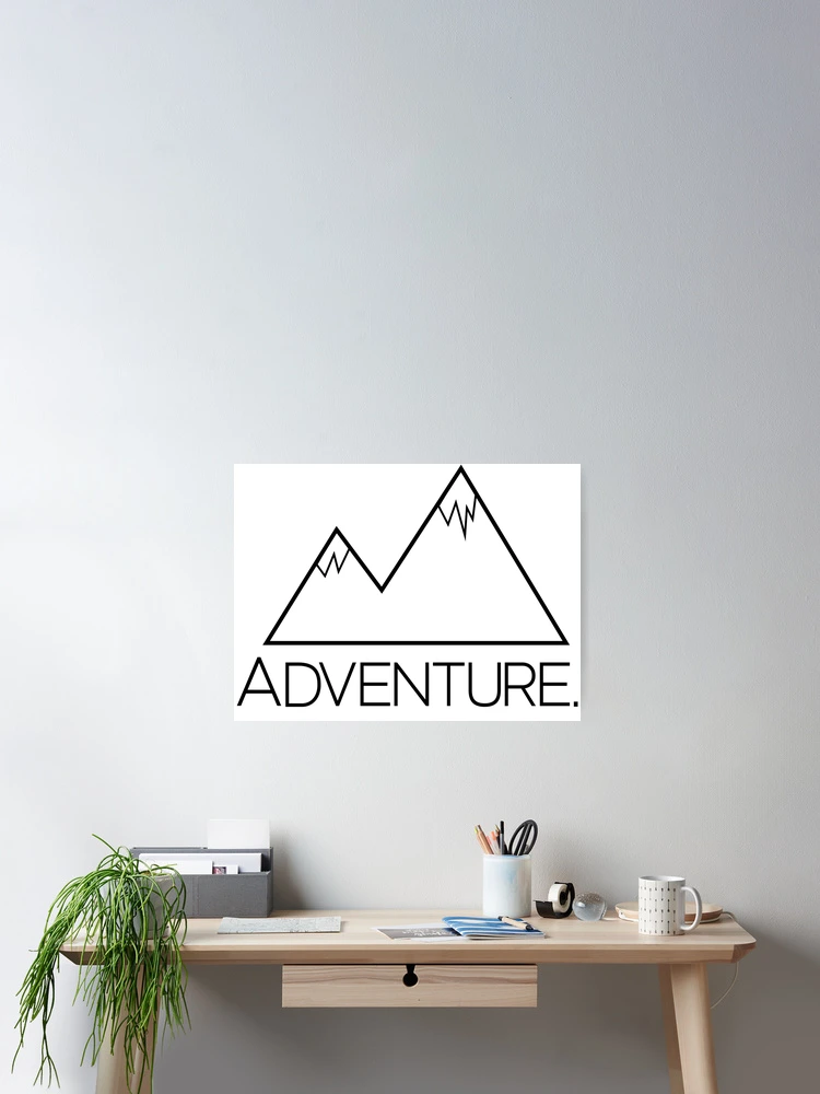 Thumbnail 2 of 3, Poster, Adventure Sticker designed and sold by ballpointpenh.