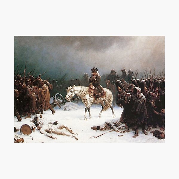 Item preview, 04 - Napoleon's withdrawal from Russia designed and sold by The Great  Art.