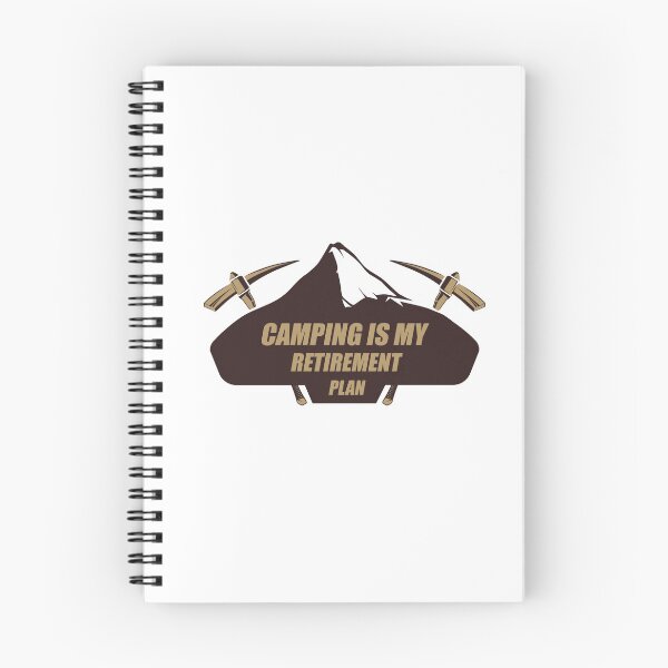 Item preview, Camping is my retirement plan designed and sold by Simo200.
