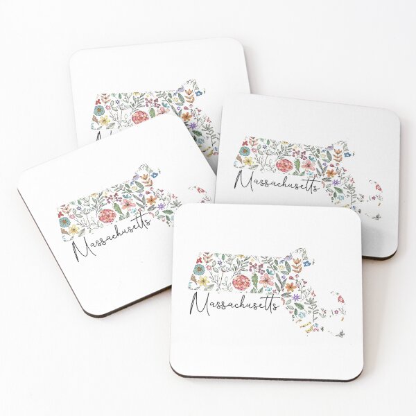 Item preview, Floral Massachusetts designed and sold by Em0523.