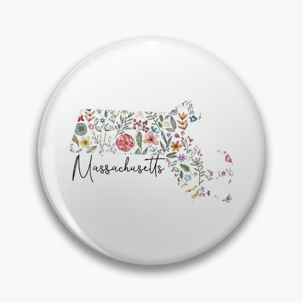 Item preview, Floral Massachusetts designed and sold by Em0523.