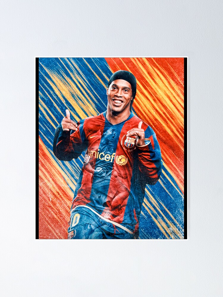 Wallpaper Ronaldinho Art Poster For Sale By Hdolphhumb Redbubble