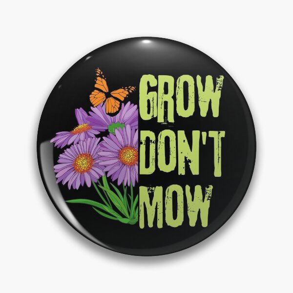 Item preview, Grow Don't Mow Colorful Native Pollinator Garden Design designed and sold by EarthArtDesigns.