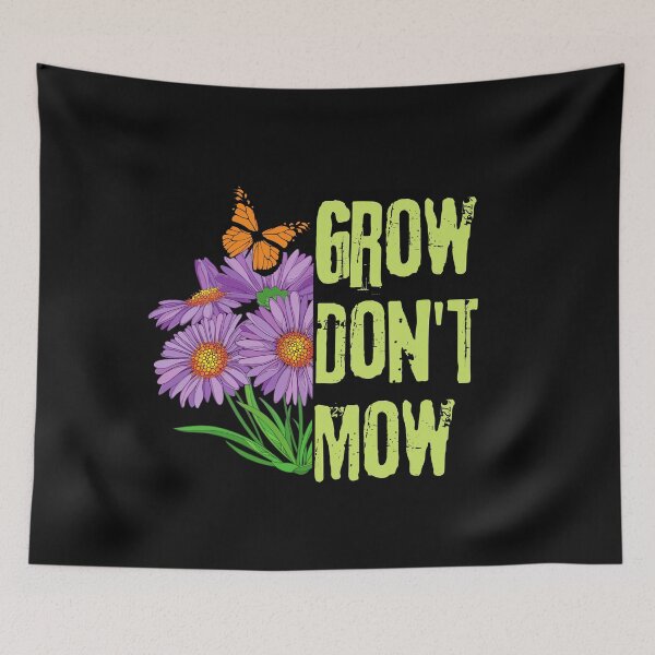 Item preview, Grow Don't Mow Colorful Native Pollinator Garden Design designed and sold by EarthArtDesigns.