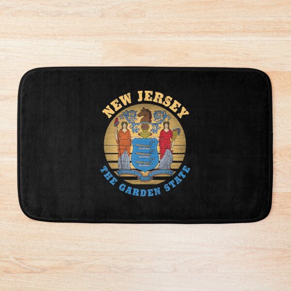 Item preview, NEW JERSEY GARDEN STATE FLAG designed and sold by Madjack Tees Kiwi SuperStore.