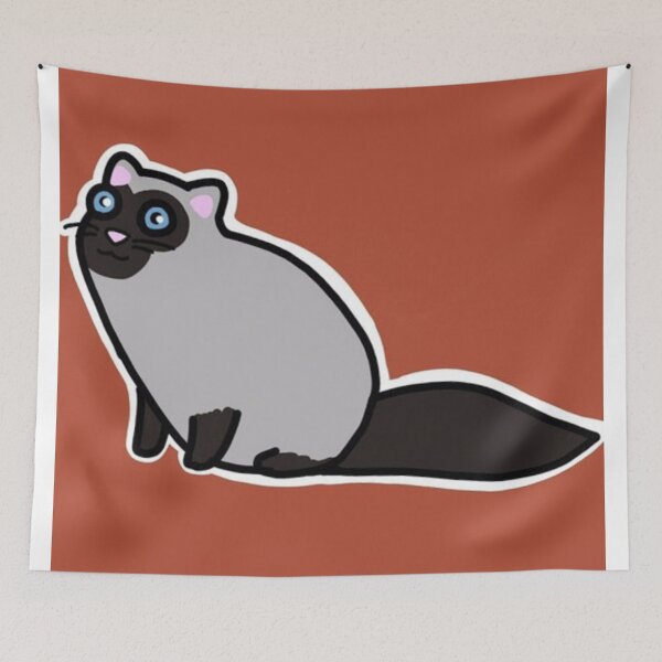 Item preview, Ruby the Siamese Cat designed and sold by Chonkin.