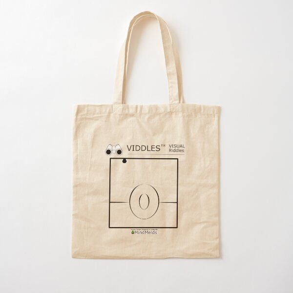 Viddle - Visual Riddles Cowboy Cotton Tote Bag