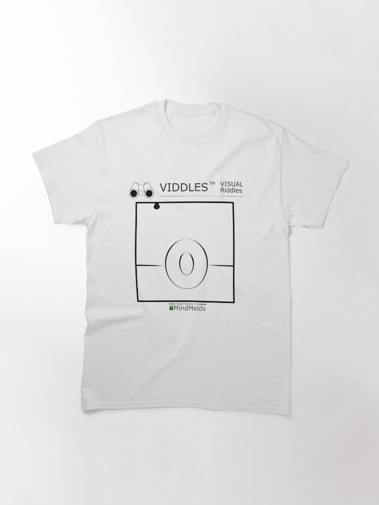 Alternate view of Viddle - Visual Riddles Cowboy Classic T-Shirt