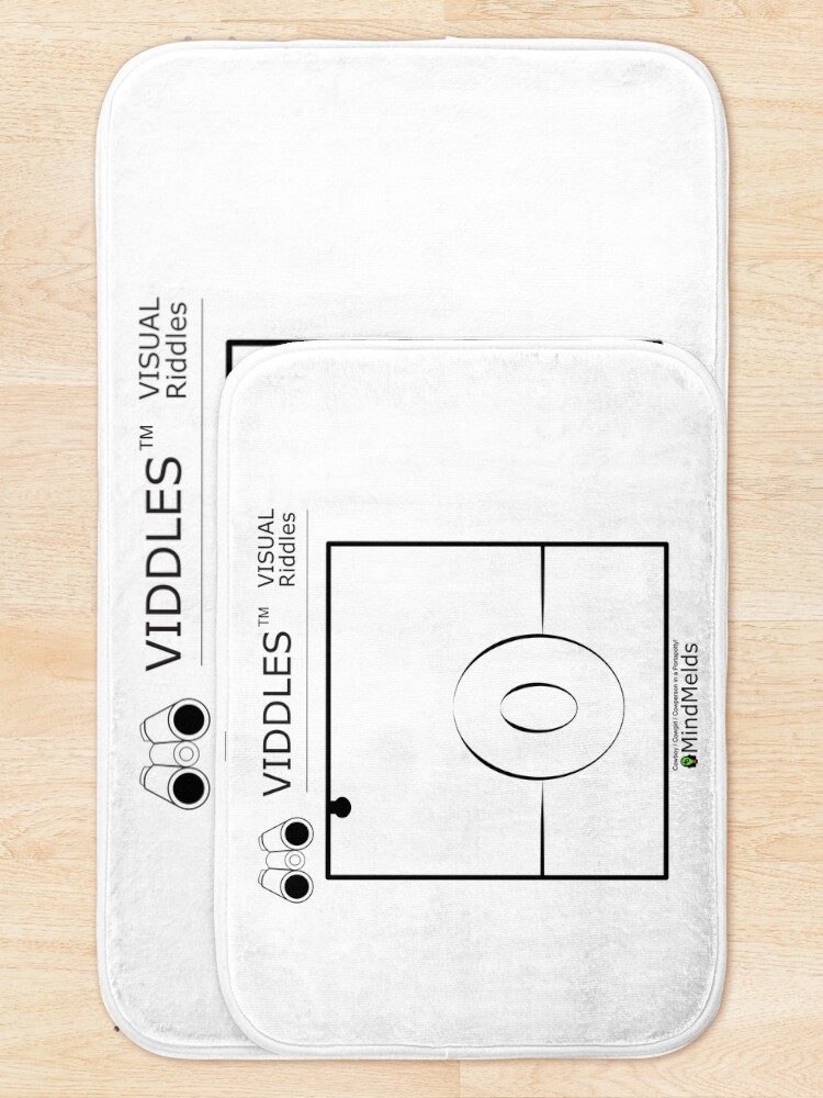 Alternate view of Viddle - Visual Riddles Cowboy Bath Mat