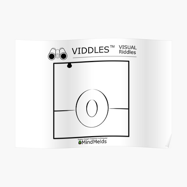 Viddle - Visual Riddles Cowboy Poster