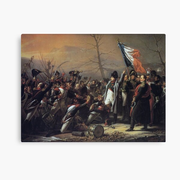 Napoleon's Return from Elba Canvas Print