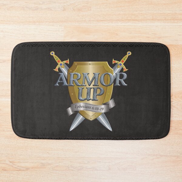 Item preview, Armor Up - Armor of God Bible verse designed and sold by NoBonesLife.