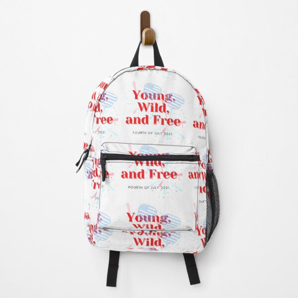 Item preview, Young, Wild, and Free #Fourth of July, 2021 designed and sold by GeoTeasters.