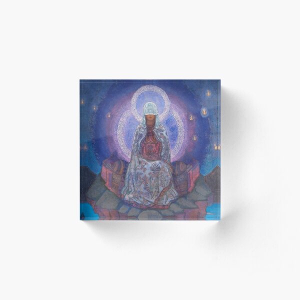 Nicholas Roerich - Mother of the World Acrylic Block