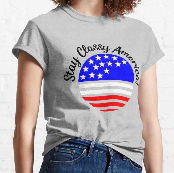 Stay Classy America Sunset design Classic T-Shirt