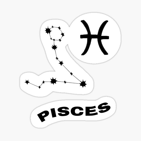 Pisces Sticker Pack Sticker For Sale By Sydn5y Redbubble