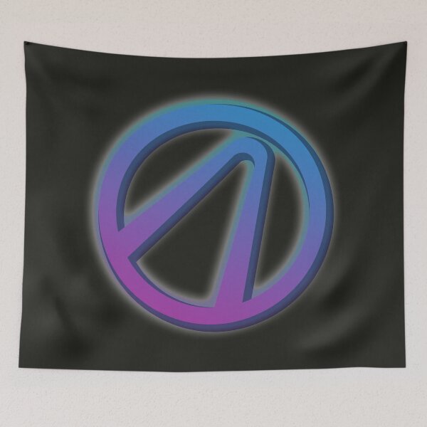 Item preview, Borderlands vault logo vintage neon  designed and sold by chrlalexandru.