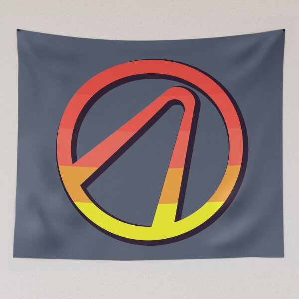 Item preview, Borderlands vault logo vintage sunset  designed and sold by chrlalexandru.