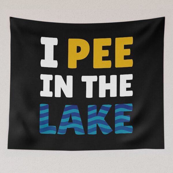 Item preview, I Pee In The Lake - Funny Lake Life - Summer designed and sold by TKsTees.